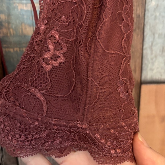 American Rag Lace Bralette in Warm Brown - Picture 3 of 5